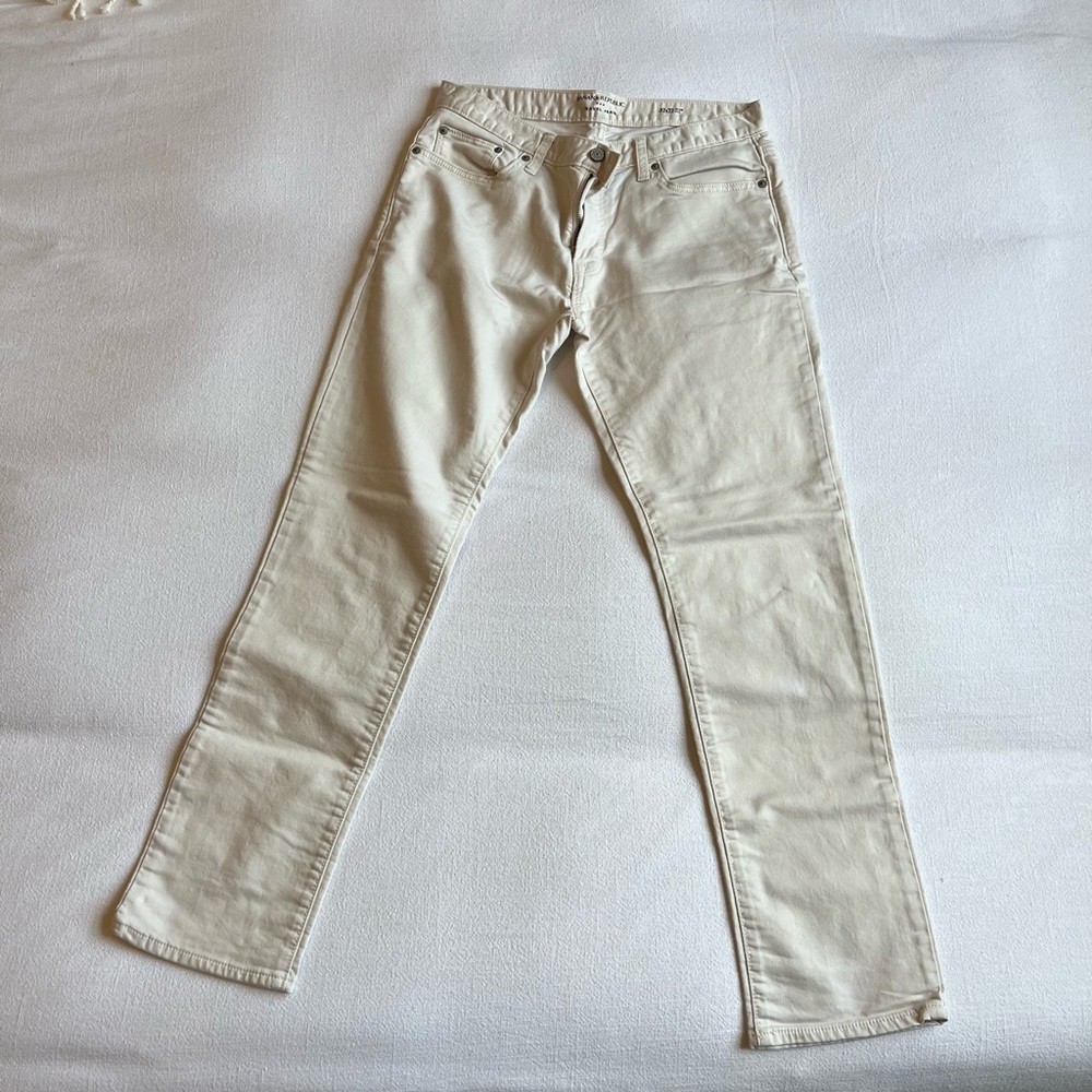 Banana Republic Travel Jean 32x32 Stone/Khaki